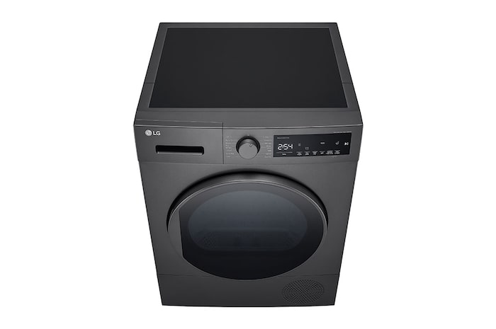 LG 8kg A++ Heat Pump Dryer in Black Finish, RH80T2SP7RM