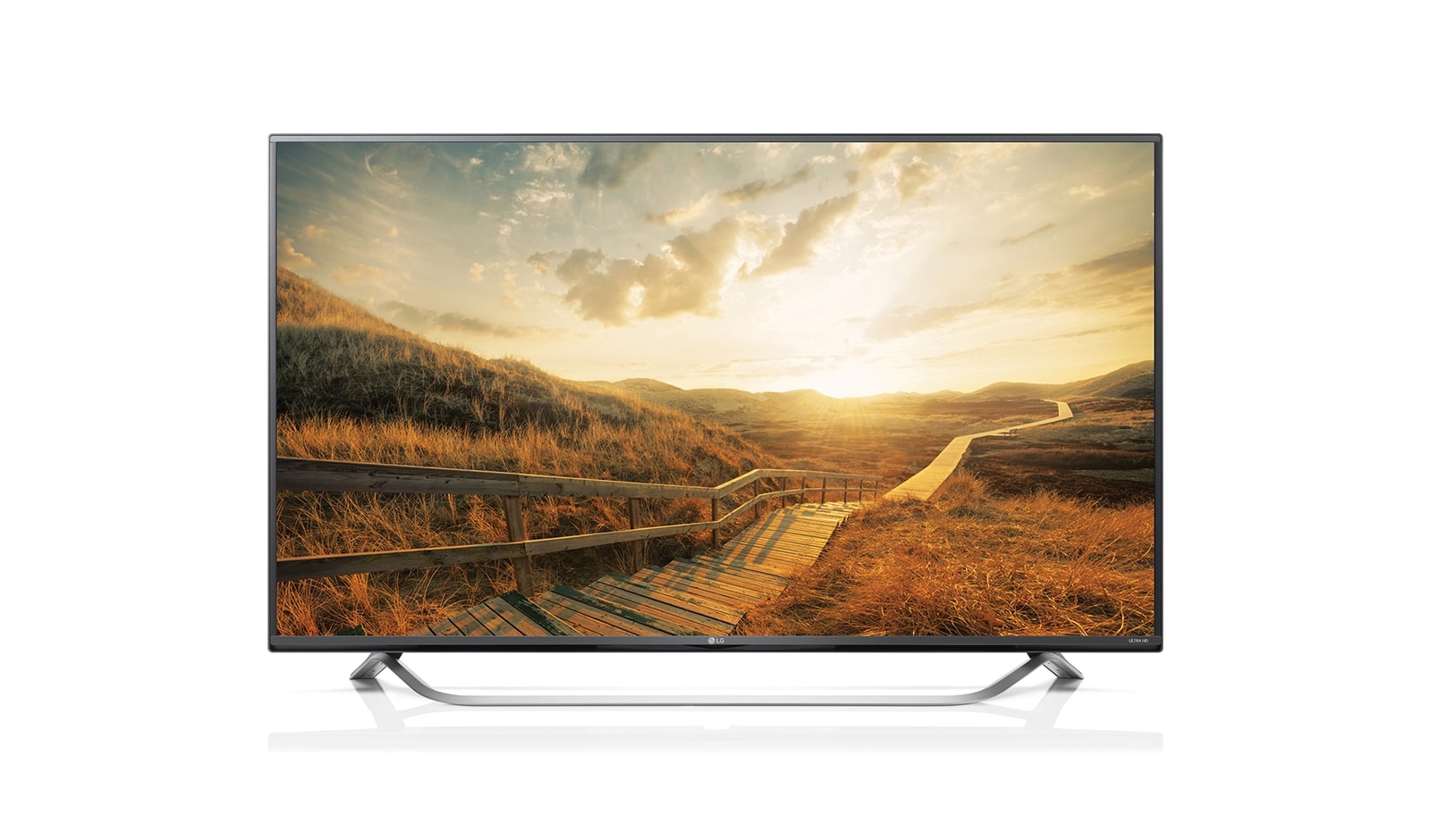 Front view of LG 40&#34; ULTRA HD TV 40UF673T