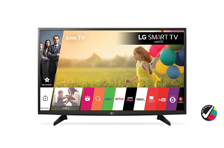 TVs : 43" Metallic Design Smart Digital TV 43LH590V