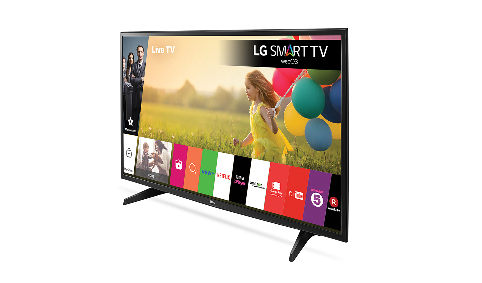 LG  43" Metallic Design Smart Digital TV , 43LH590V