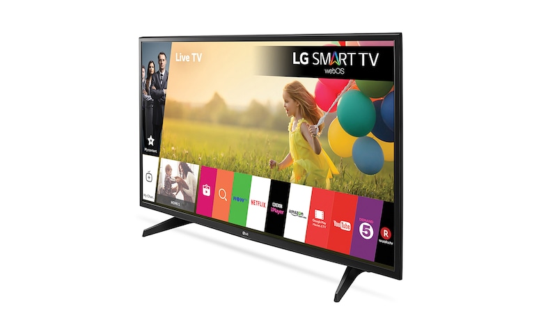 LG 43" Metallic Design Smart Digital TV , 43LH590V