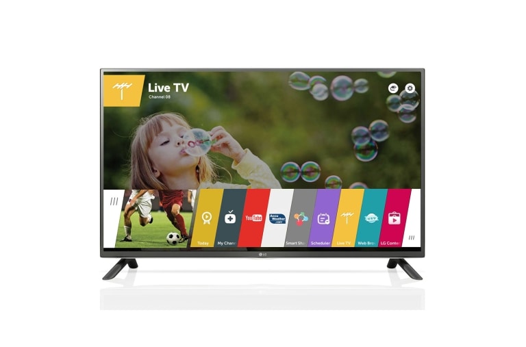 Front view of LG 50&#34; LED SMART TV 50LF650T