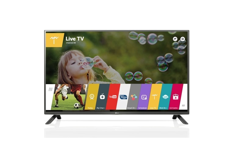 Front view of LG 55&#34; LED SMART TV 55LF650T