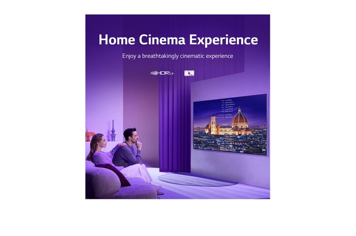 LG 55'' QNED 4K 120 Hz ThinQ AI Smart TV with Magic Remote, HDR & webOS, 55QNED806QA