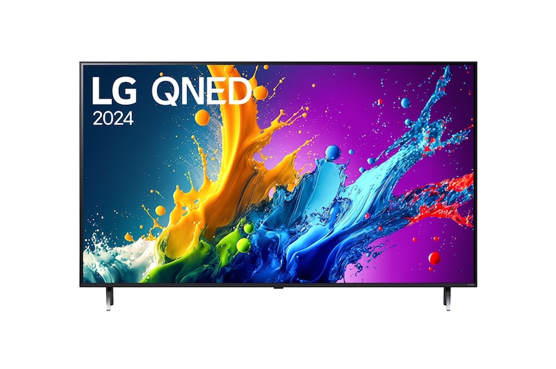 LG 55 Inch LG QNED QNED80 4K Smart TV AI Magic remote HDR10 webOS24 2024, 55QNED80T6B