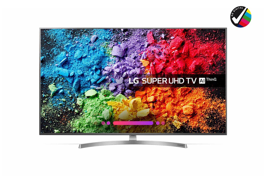 LG NanoCell TV 55 inch SK8000 Series NanoCell Display 4K HDR Smart