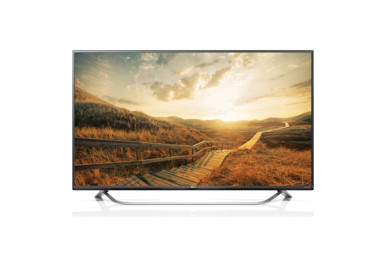 Front view of LG 55" ULTRA HD TV 55UF673T