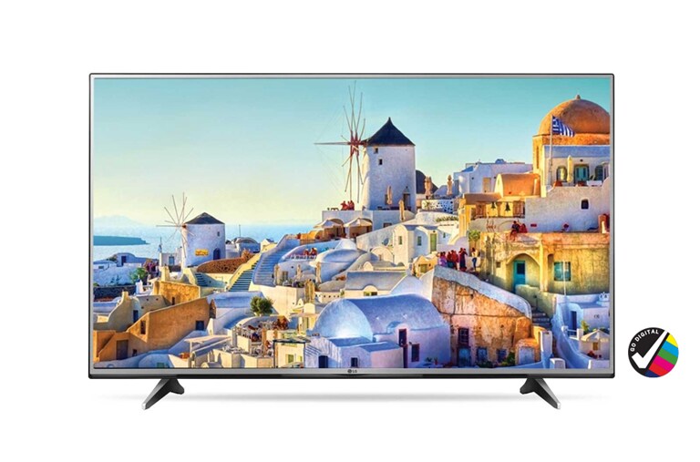 Front view of 55&#34; Ultra HD HDR Pro Digital TV 55UH617V