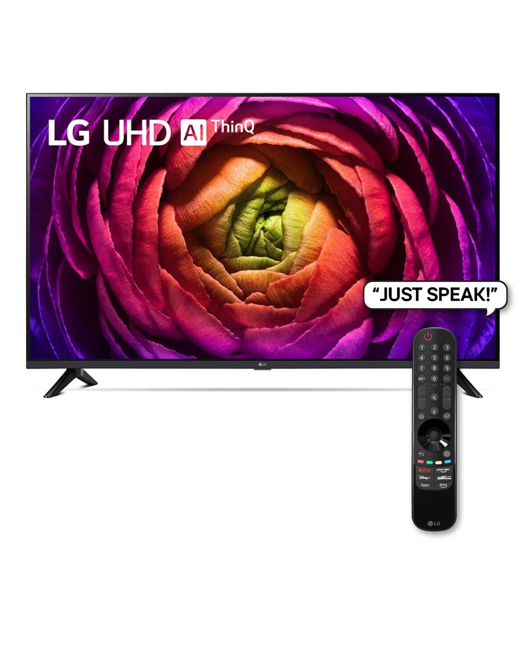 LG 139cm (55'') 4K UHD Smart TV with Magic Remote, HDR & webOS