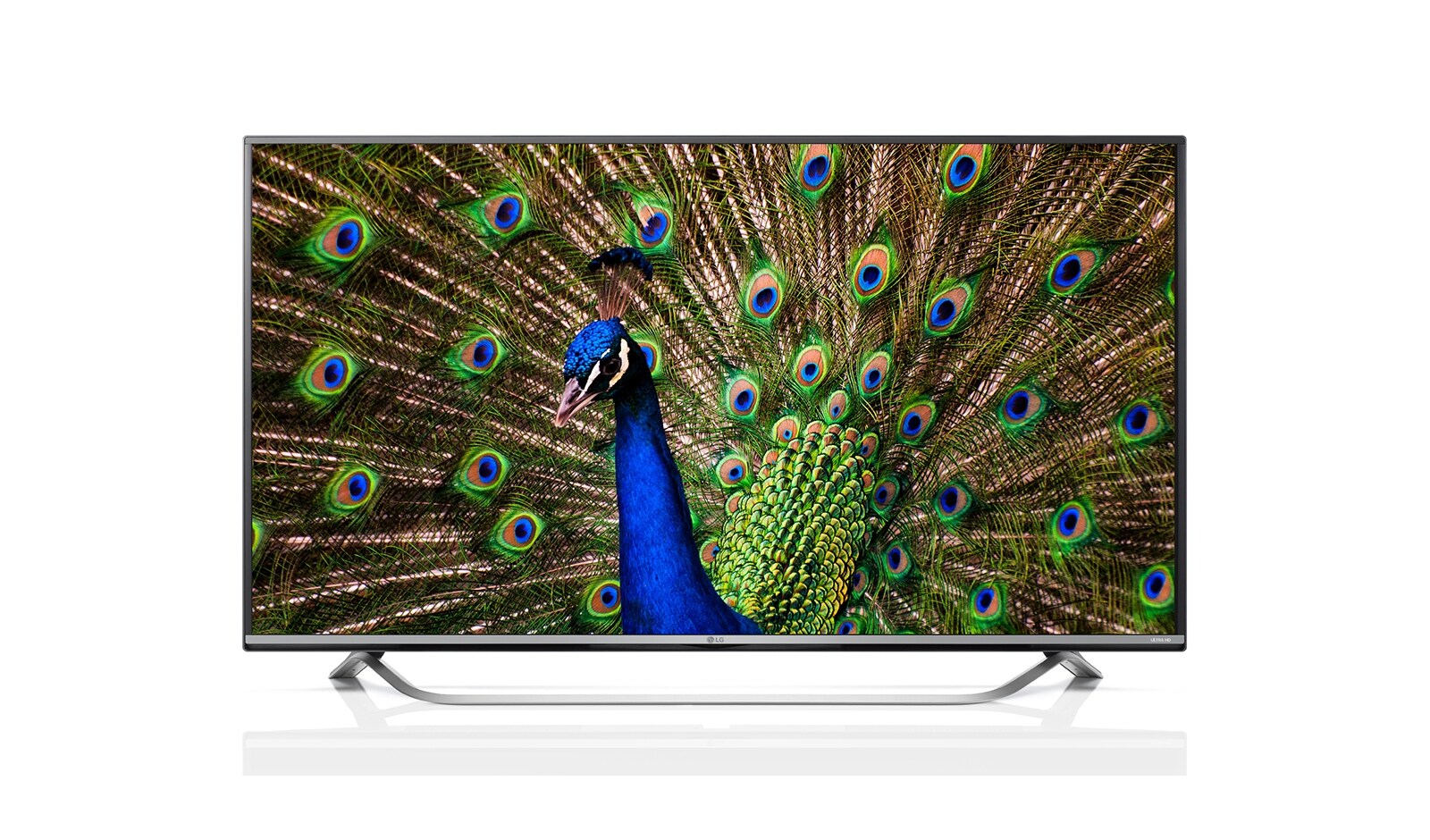 Front view of LG 60&#34; ULTRA HD TV 60UF770V