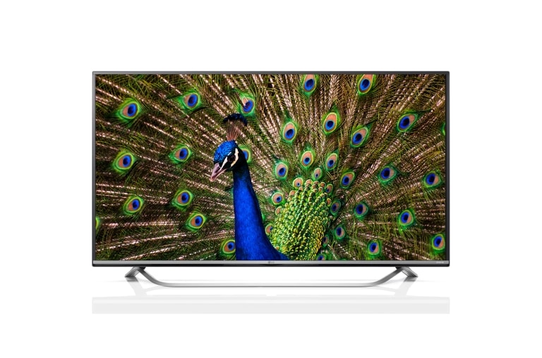Front view of LG 60&#34; ULTRA HD TV 60UF770V