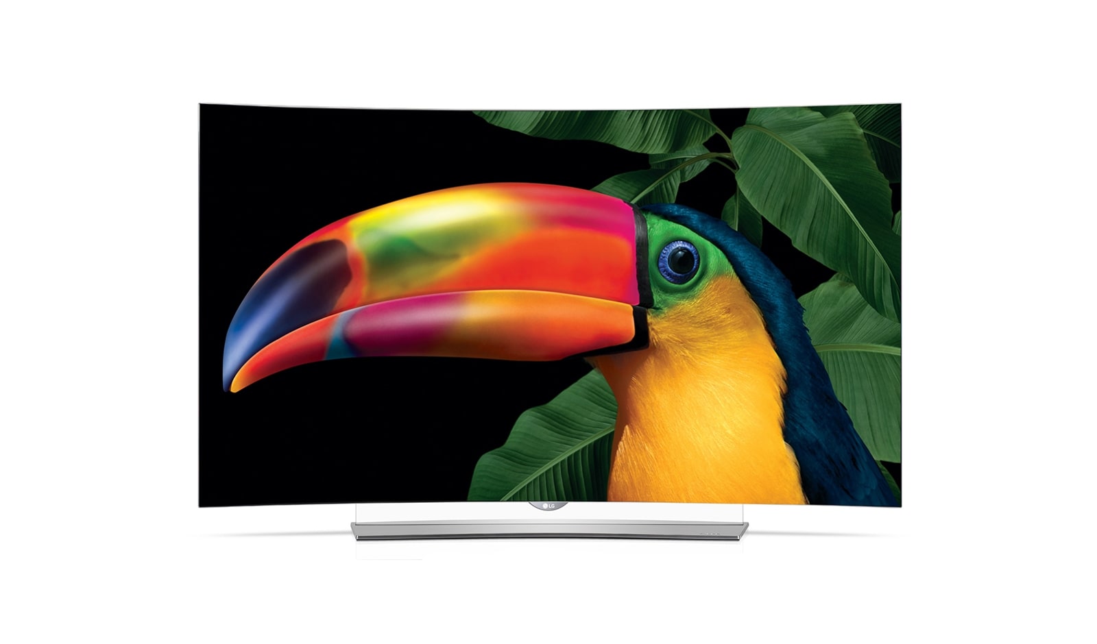 Front view of  65&#34; Curved OLED 4K Digital TV 65EG960T
