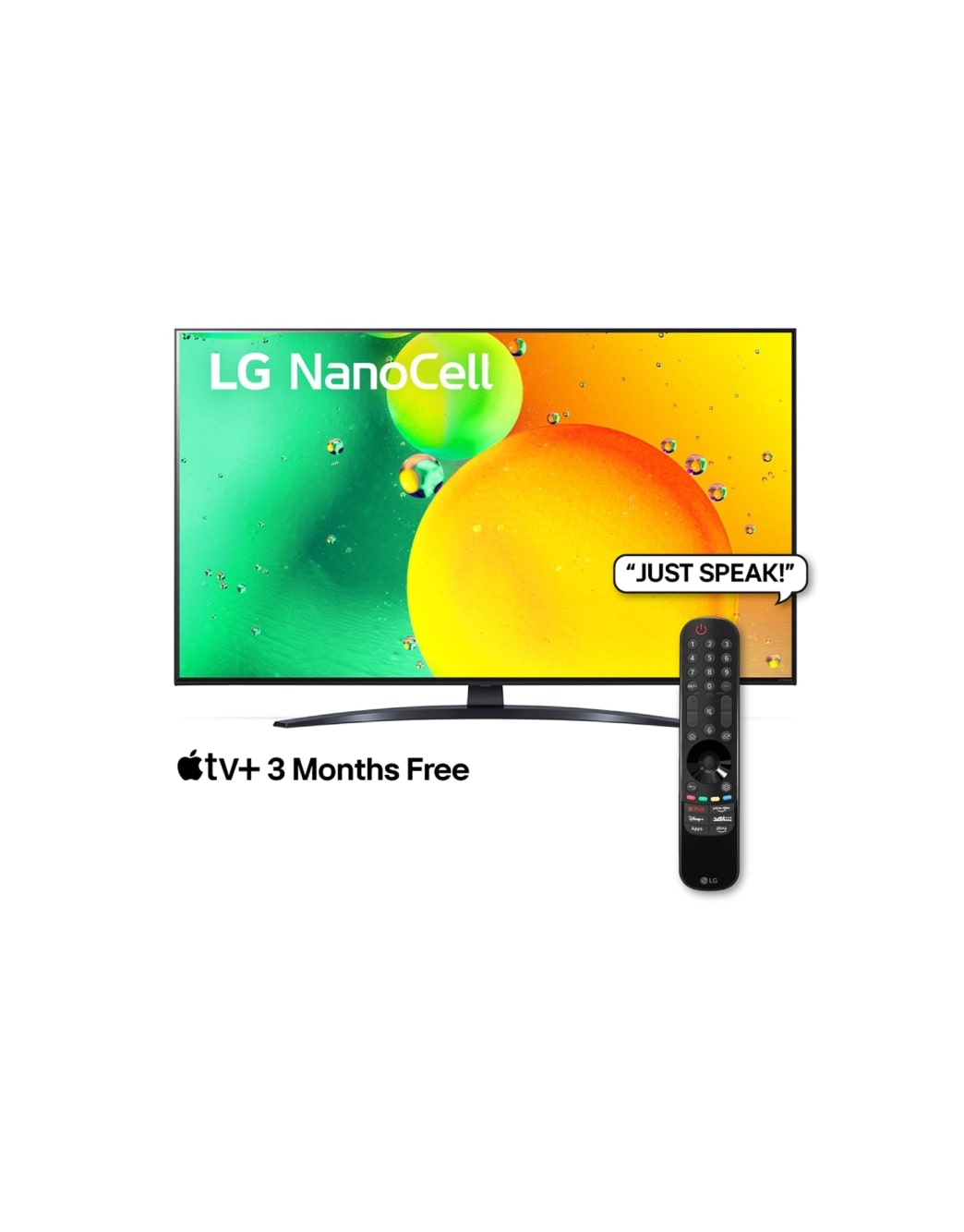 LG Nanocell 65'' 4K ThinQ Smart TV with Magic Remote, HDR