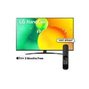 A front view of the LG NanoCell TV