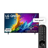 65 Inch LG QNED QNED80 4K Smart TV AI Magic remote HDR10 webOS24 2024