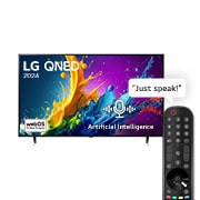 LG 65 Inch LG QNED QNED80 4K Smart TV AI Magic remote HDR10 webOS24 2024, 65QNED80T6B