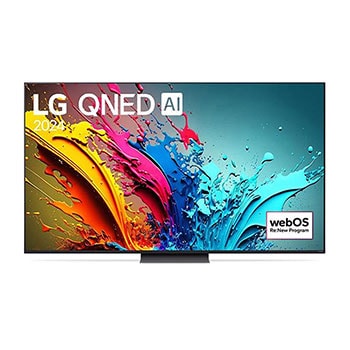 LG QNED AI TV front view