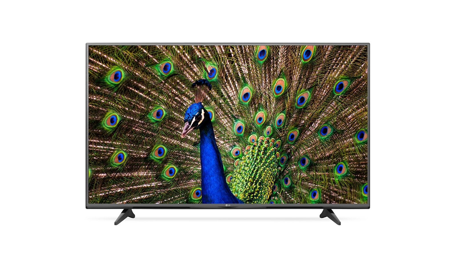 Front view of LG 65&#34; ULTRA HD TV 65UF680T