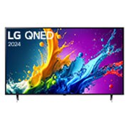 LG 75 Inch LG QNED QNED80 4K Smart TV AI Magic remote HDR10 webOS24 2024, 75QNED80T6B