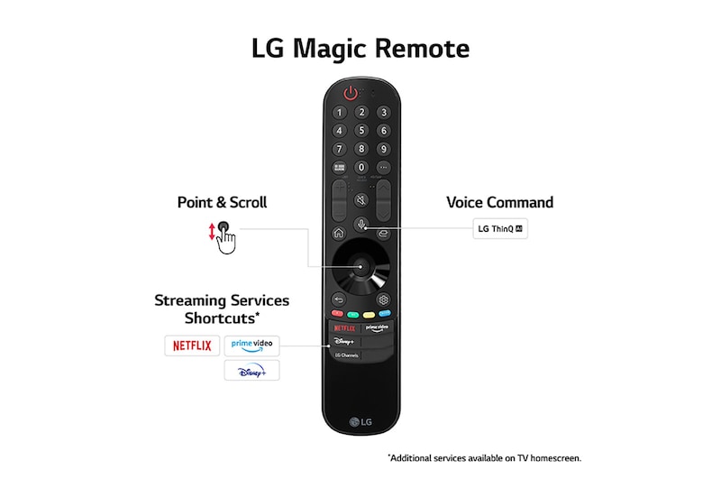 LG 125cm (48'') OLED C3 4K 120Hz GAMING SMART TV with Magic Remote, HDR & webOS, OLED48C36LA