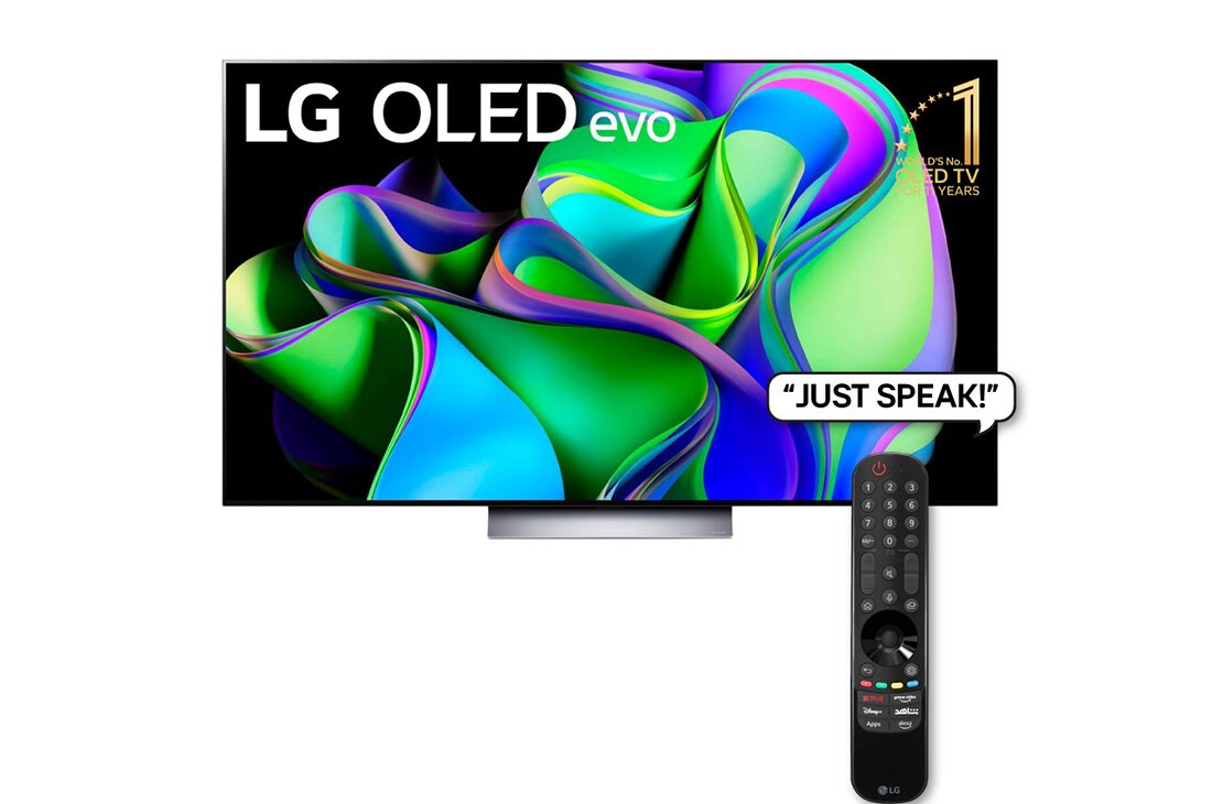 LG 125cm (48'') OLED C3 4K 120Hz GAMING SMART TV with Magic Remote