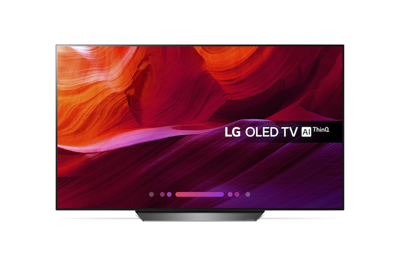LG OLED TV 65 inch B8 Series Cinema Screen Design 4K HDR WebOS Smart TV w/ ThinQ AI Pixel Dimming, OLED65B8PVA