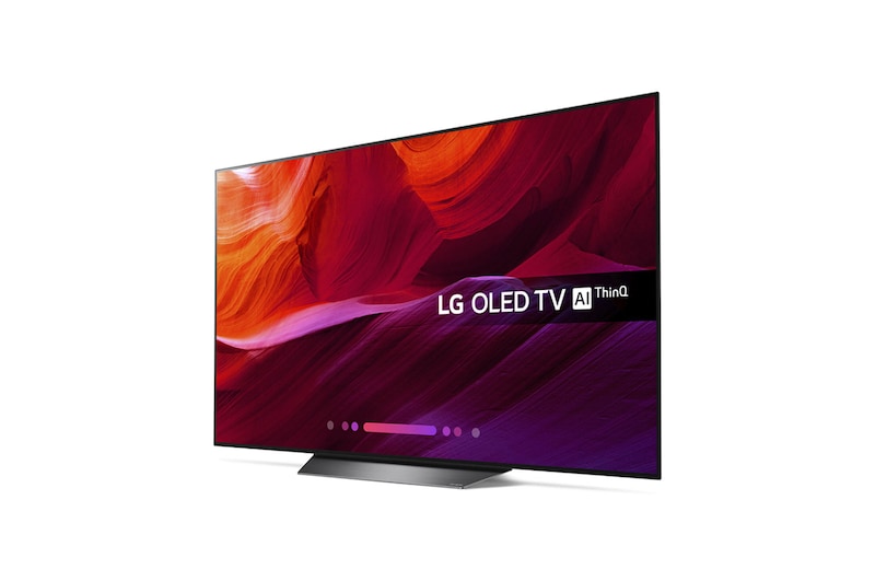 LG OLED TV 65 inch B8 Series Cinema Screen Design 4K HDR WebOS Smart TV w/ ThinQ AI Pixel Dimming, OLED65B8PVA