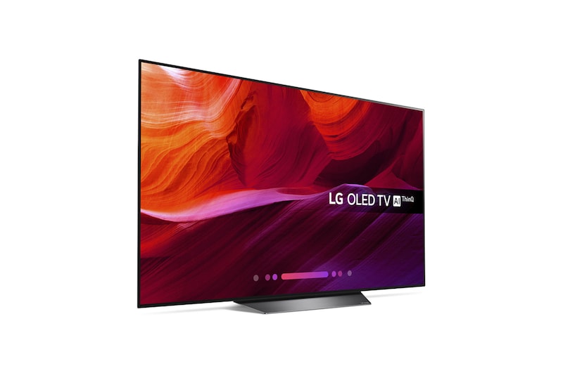 LG OLED TV 65 inch B8 Series Cinema Screen Design 4K HDR WebOS Smart TV w/ ThinQ AI Pixel Dimming, OLED65B8PVA