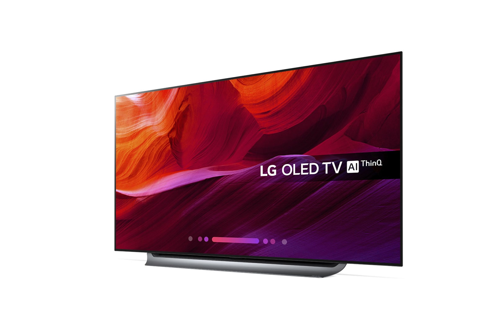 LG OLED TV 65 inch C8 Series Cinema Screen Design 4K HDR Smart TV w/ ThinQ AI, OLED65C8PVA