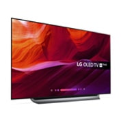LG OLED TV 65 inch C8 Series Cinema Screen Design 4K HDR Smart TV w/ ThinQ AI, OLED65C8PVA