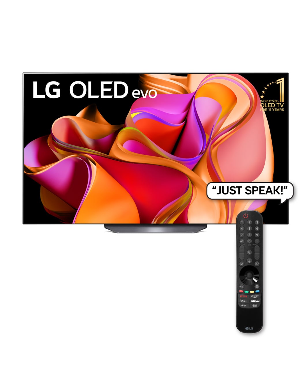 LG 165cm (65'') OLED CS3 4K 120Hz GAMING SMART TV with Magic