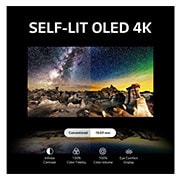 LG 165cm (65'') OLEDevo G3 Gallery Edition 4K 120Hz SMART TV with Magic Remote, HDR & webOS, OLED65G36LA