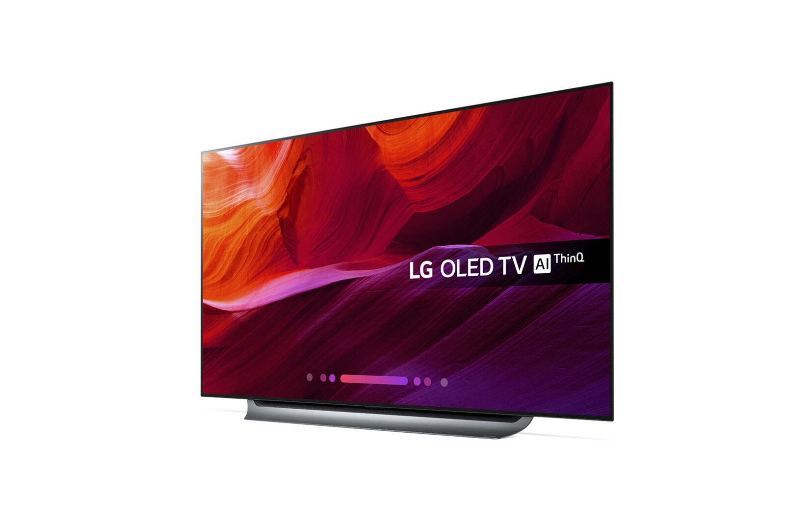 LG OLED TV 77 inch C8 Series Cinema Screen Design 4K HDR WebOS Smart TV w/ ThinQ AI Pixel Dimming, OLED77C8PVA