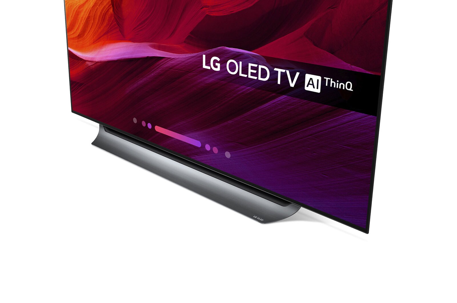LG OLED TV 77 inch C8 Series Cinema Screen Design 4K HDR WebOS Smart TV w/ ThinQ AI Pixel Dimming, OLED77C8PVA