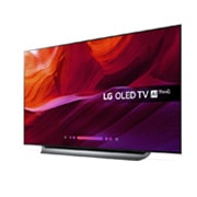 LG OLED TV 77 inch C8 Series Cinema Screen Design 4K HDR WebOS Smart TV w/ ThinQ AI Pixel Dimming, OLED77C8PVA