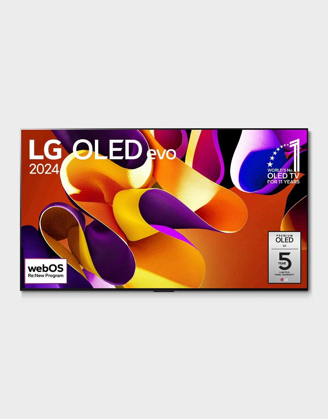 77 Inch LG OLED evo G4 4K Smart TV AI Magic remote Dolby Vision webOS24 ...