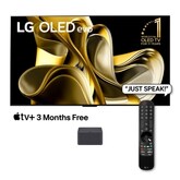 World’s First True Wireless TV 77 inch LG OLED evo AI M3 with 4K 120Hz Video & Audio Transfer 