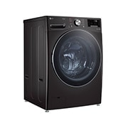 LG 21kg Front Loader Washer with AI DD™ & Steam in Black Finish, F0P2CYV2E