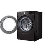 LG 21kg Front Loader Washer with AI DD™ & Steam in Black Finish, F0P2CYV2E