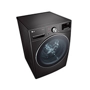 LG 21kg Front Loader Washer with AI DD™ & Steam in Black Finish, F0P2CYV2E