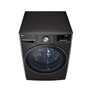 LG 21kg Front Loader Washer with AI DD™ & Steam in Black Finish, F0P2CYV2E