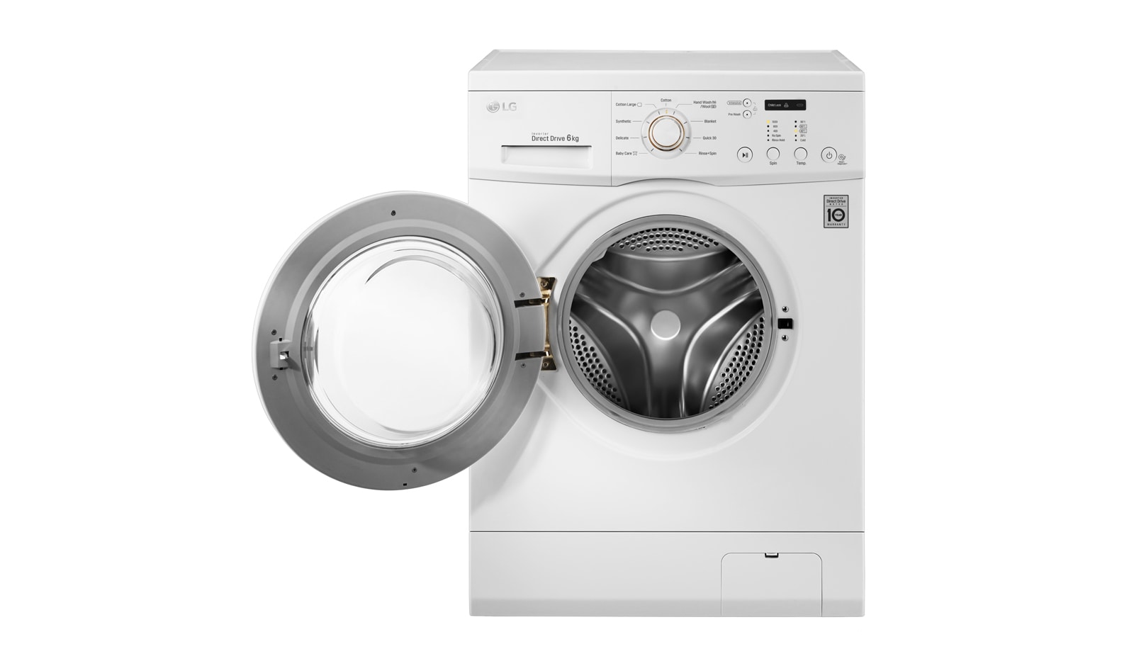 LG Front Load Washing Machine (6kg), F10B8NDP2