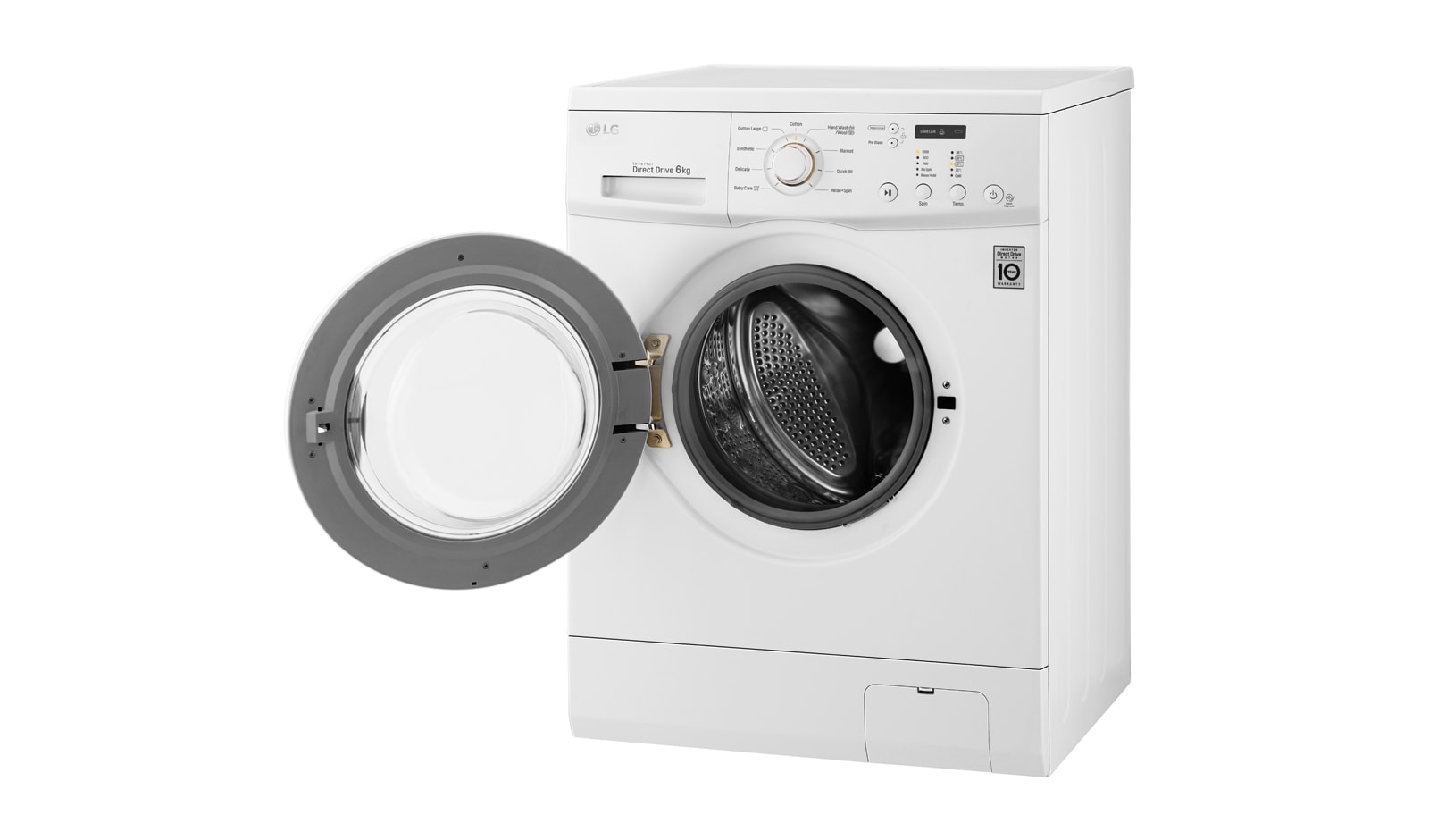 LG Front Load Washing Machine (6kg), F10B8NDP2