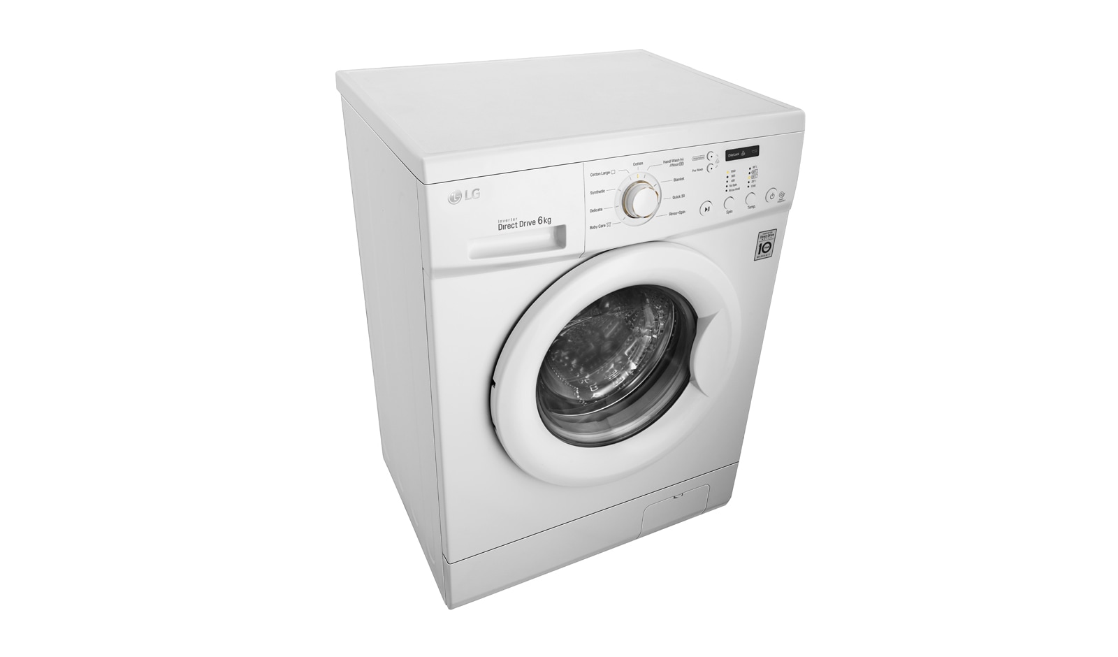 LG Front Load Washing Machine (6kg), F10B8NDP2