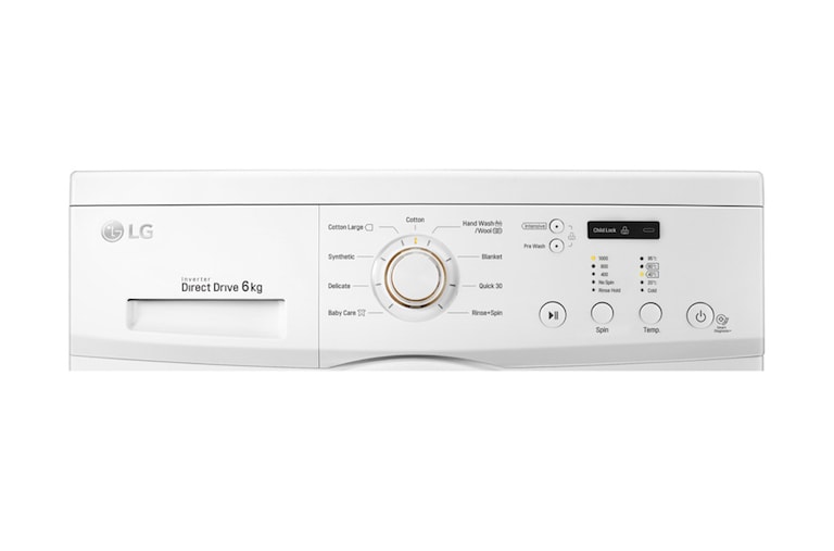 LG Front Load Washing Machine (6kg), F10B8NDP2