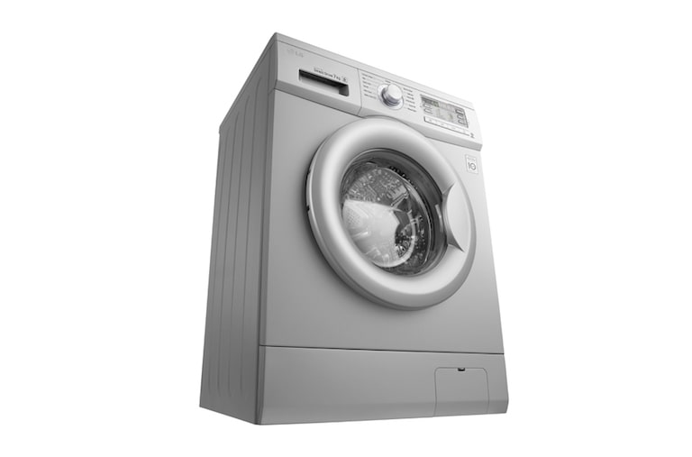 LG 7kg Silver Front Loader Washing Machine, F10B8QDP5