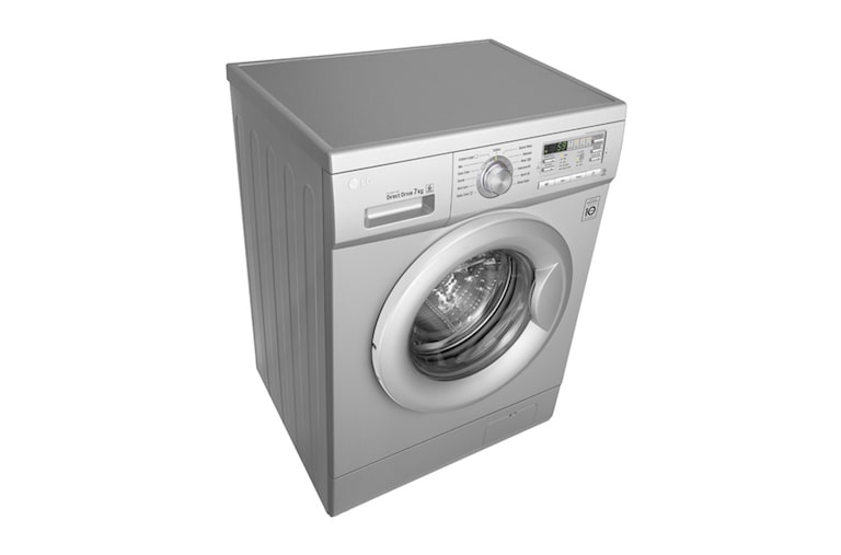 LG 7kg Silver Front Loader Washing Machine, F10B8QDP5