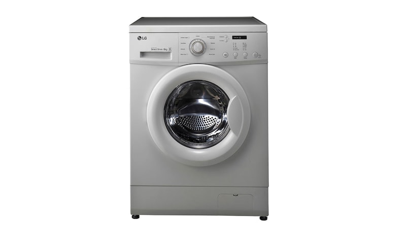 LG 6kg Luxury Silver Front Loader Washing Machine, F10C3NDP5