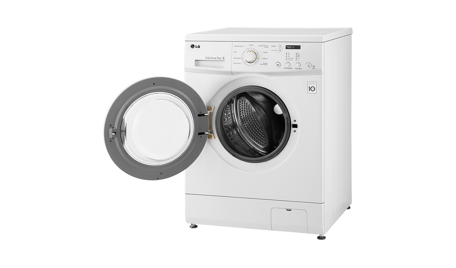 LG 7kg White Front Load Washing Machine , F10C3QDP2