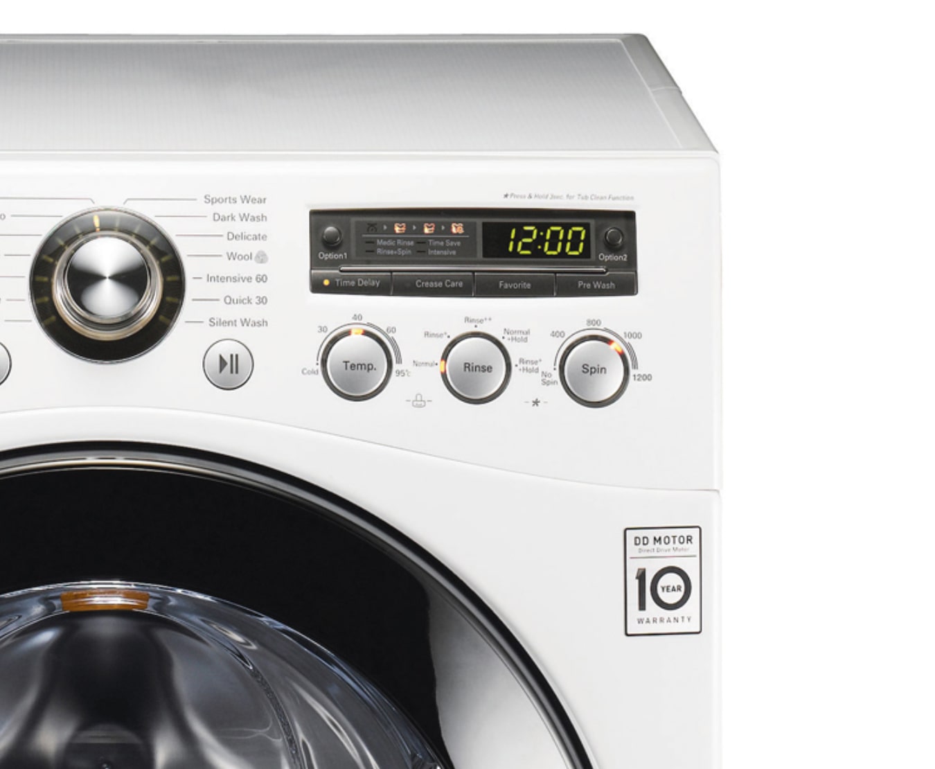 LG Direct Drive Front Loader (8kg), F1481TDP2